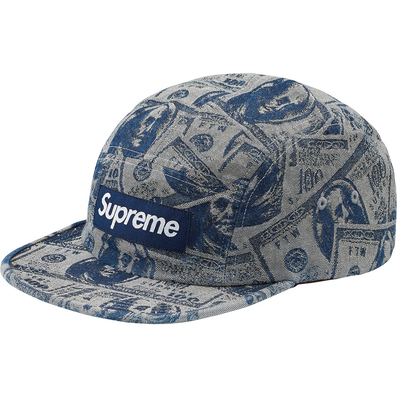 100 Dollar Bill Camp Cap view 3